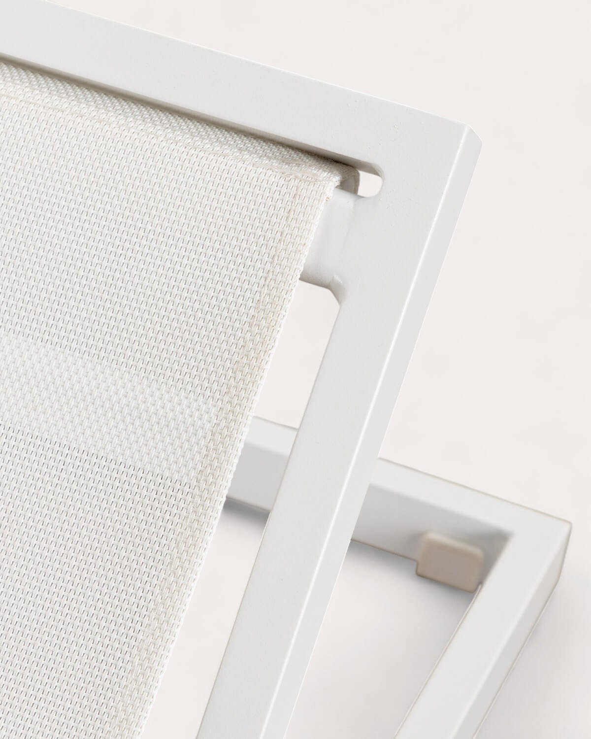 Pack 2 chaises longues inclinables en aluminium avec coussin Cancún, image de la gelerie 7