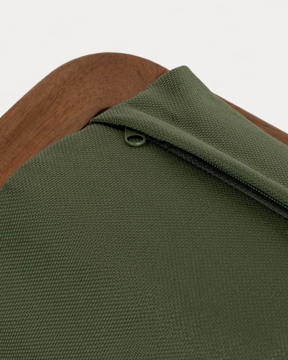 Salon de Jardin avec Canapé 3 Places, 2 Fauteuils et Table Basse en Bois d'Acacia et Tissu Hazan, image de la gelerie 5