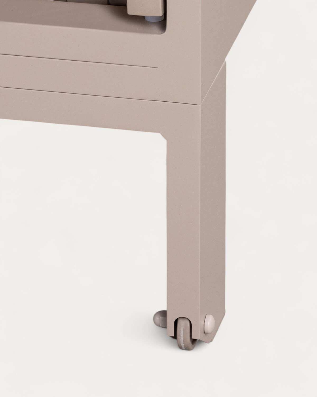 Chaise longue Inclinable en Aluminium avec Coussin en Tissu New Kreta , image de la gelerie 5