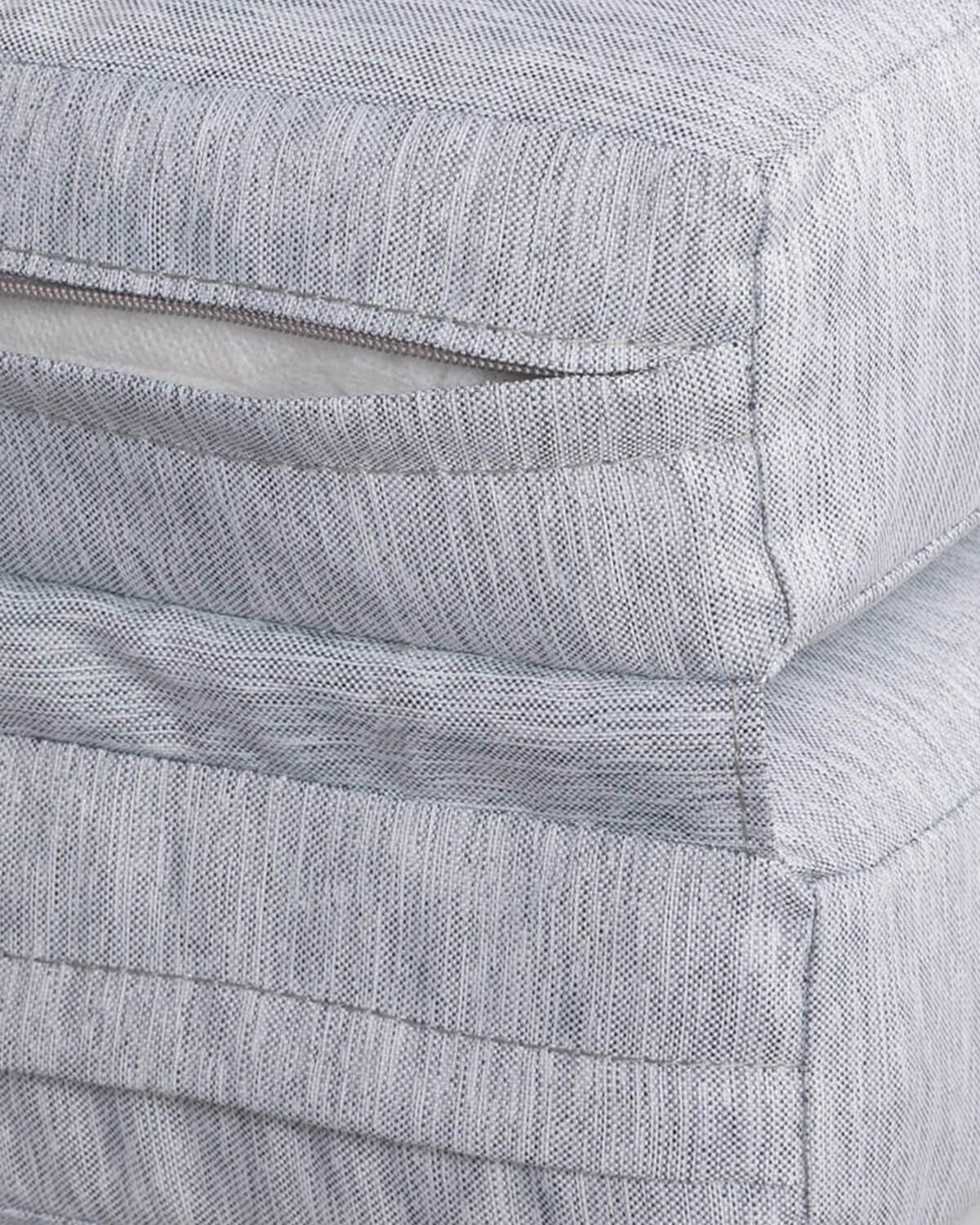 Chaise longue Inclinable en Aluminium avec Coussin en Tissu New Kreta , image de la gelerie 7