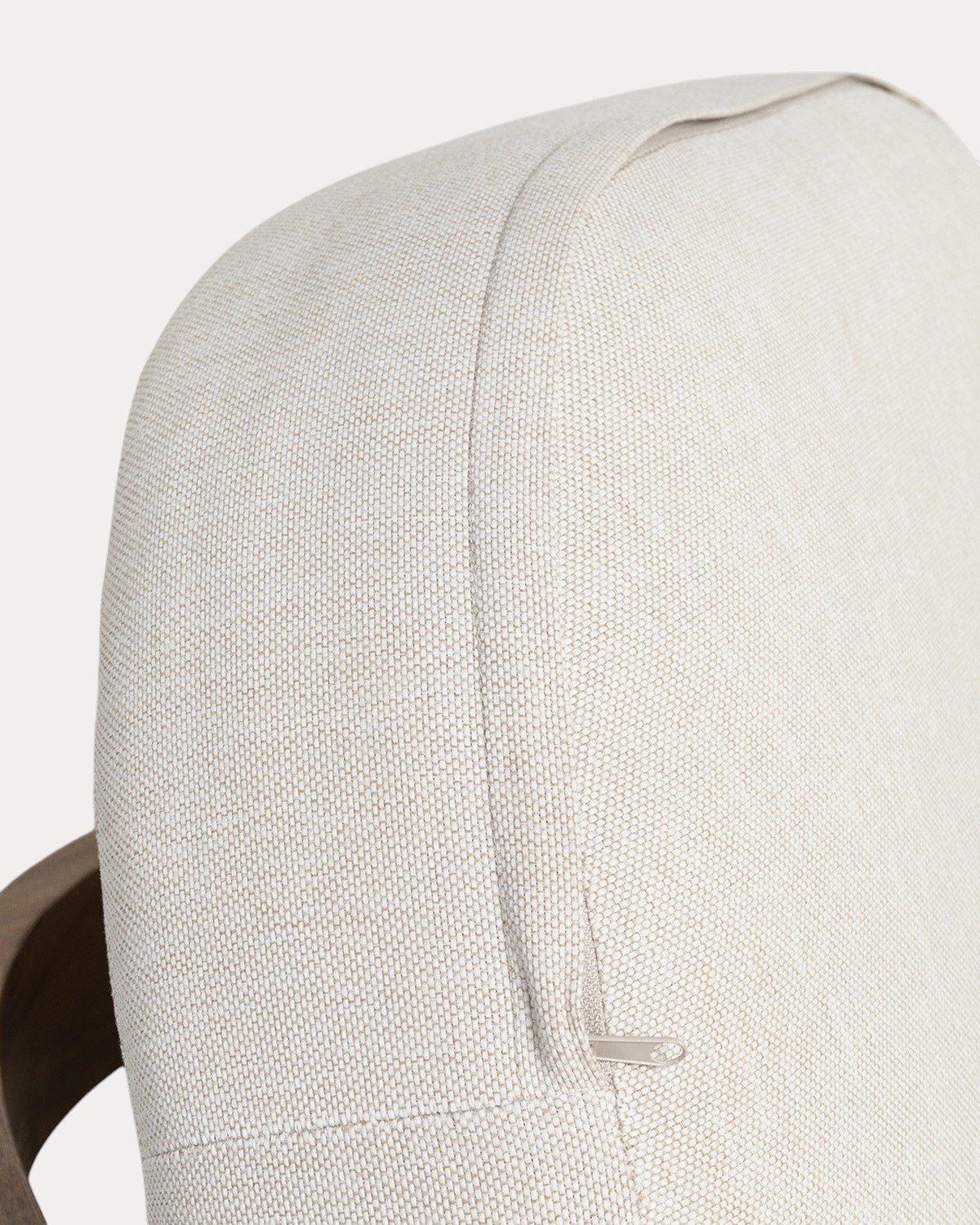 Ensemble de Jardin avec Canapé 2 Places, 2 Fauteuils et Table Basse en Bois d'Acacia et Tissu Moad, image de la gelerie 7