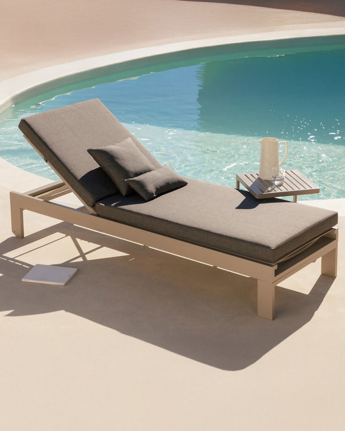 Transat Inclinable avec 3 Coussins New Kreta, image de la gelerie 2