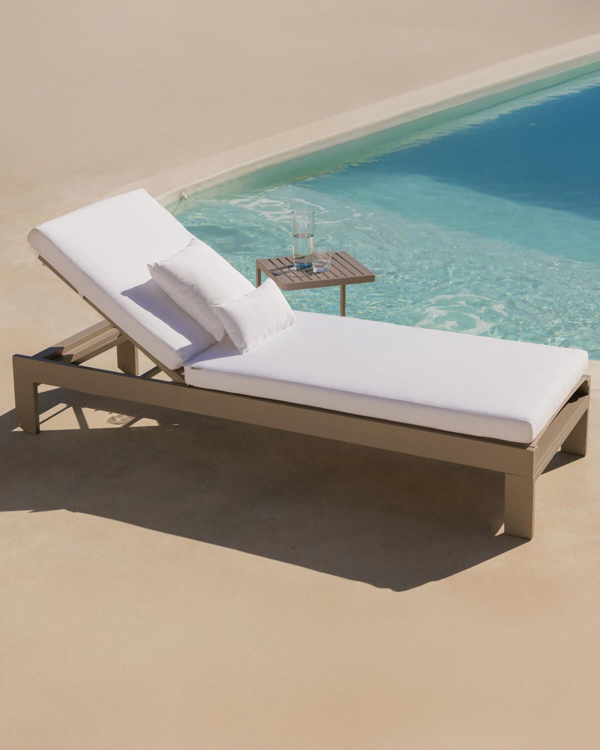 Transat Inclinable avec 3 Coussins New Kreta, image de la gelerie 2