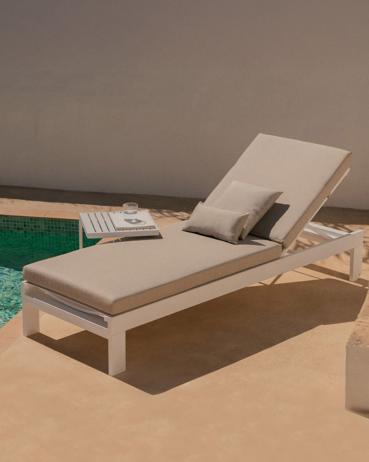 Transat Inclinable avec 3 Coussins New Kreta, image de la gelerie 2