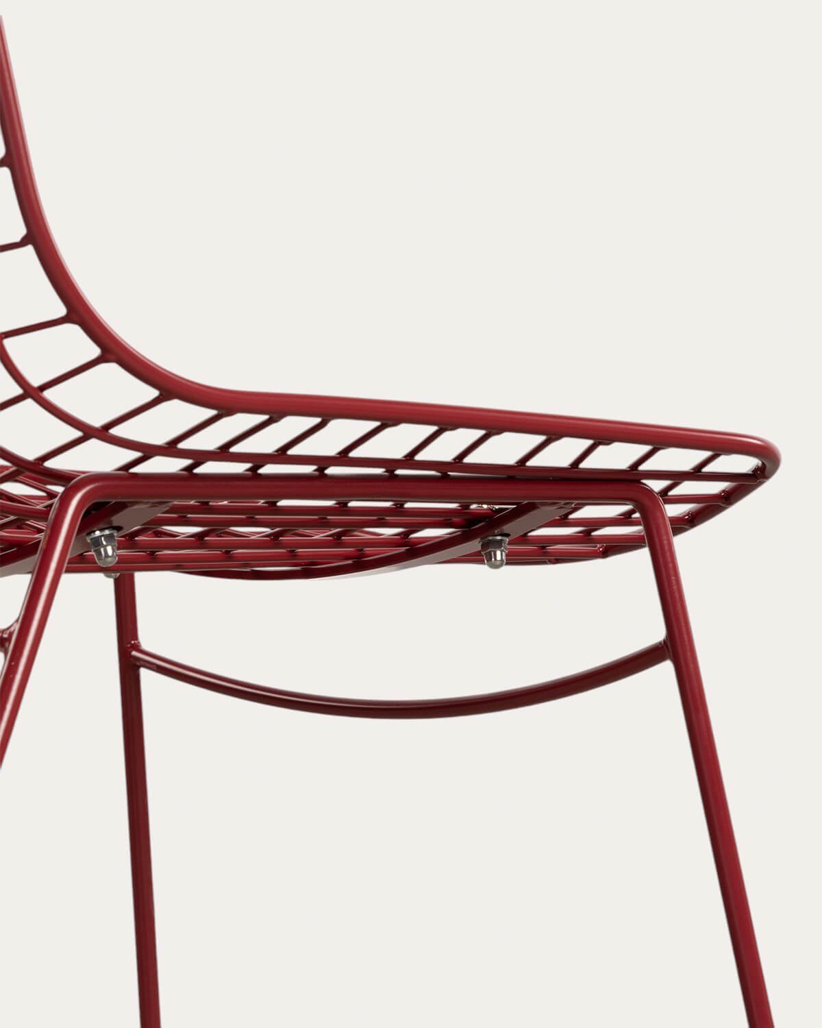 Pack 4 Chaises de Salle à Manger en Métal à Dossier Haut Aras Fresh, image de la gelerie 8