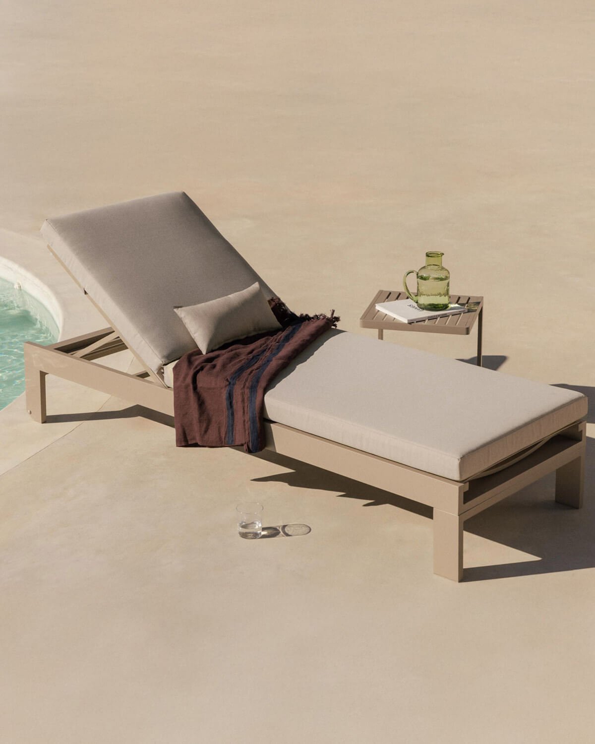 Transat avec Coussin Amovible et Coussin Rectangulaire New Kreta, image de la gelerie 2