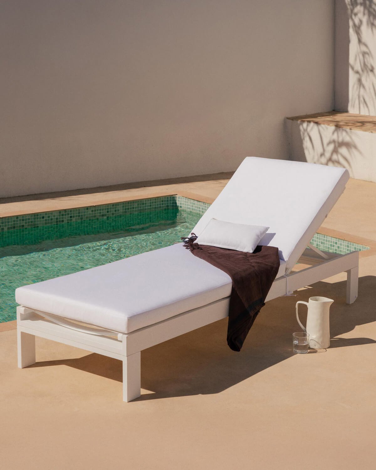 Transat avec Coussin Amovible et Coussin Rectangulaire New Kreta, image de la gelerie 2