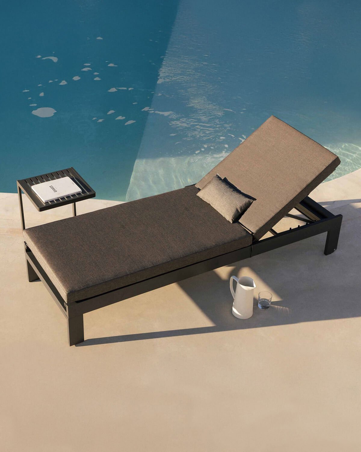 Transat avec Coussin Amovible et Coussin Rectangulaire New Kreta, image de la gelerie 2