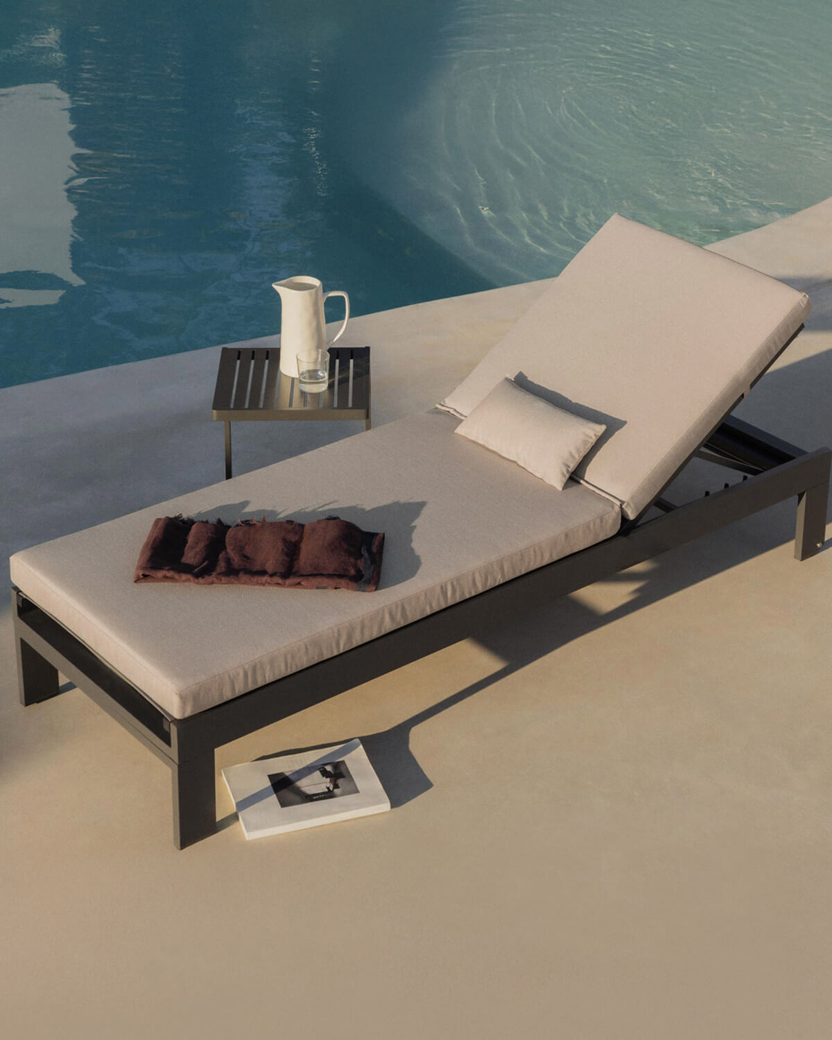 Transat avec Coussin Amovible et Coussin Rectangulaire New Kreta, image de la gelerie 2