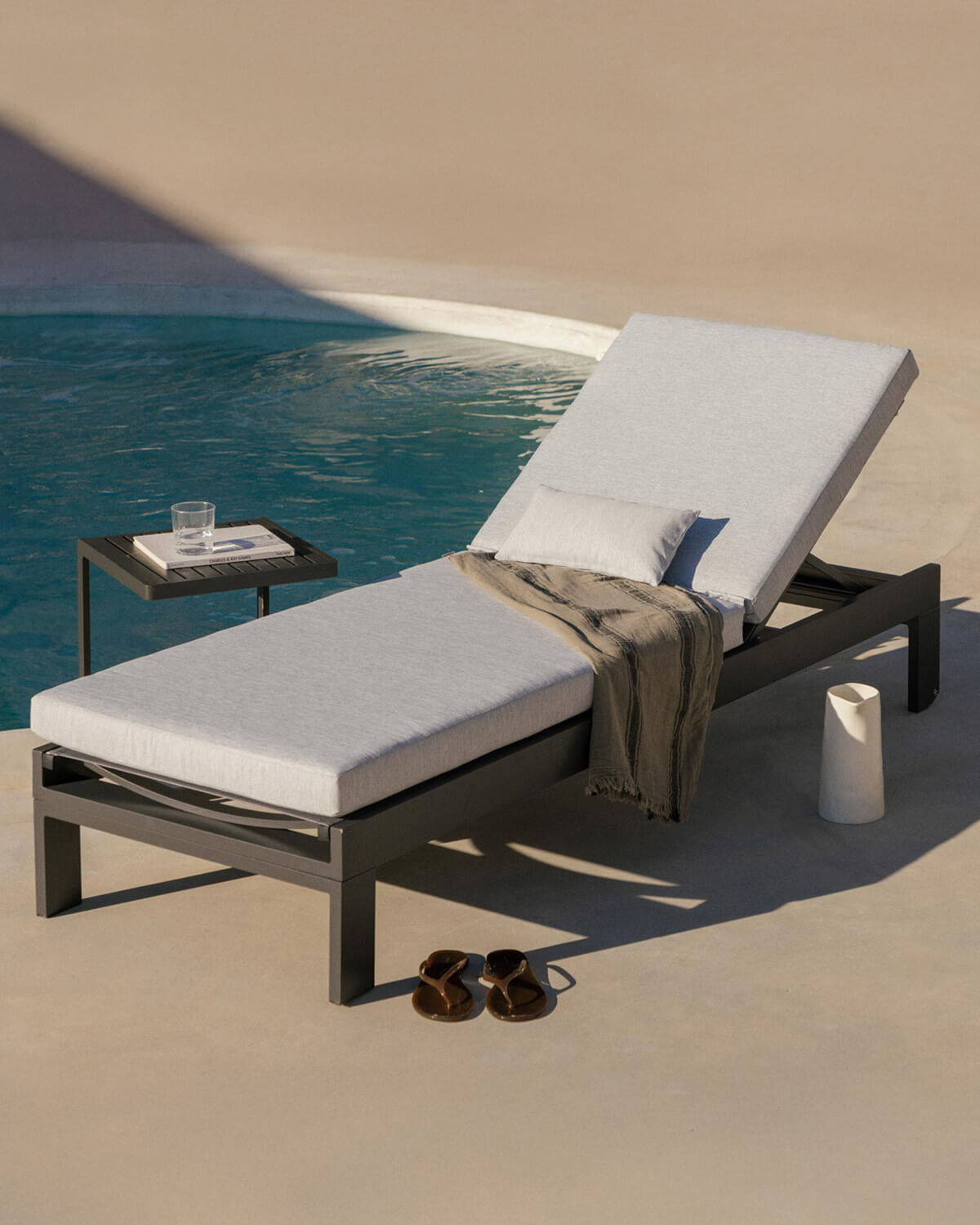 Transat avec Coussin Amovible et Coussin Rectangulaire New Kreta, image de la gelerie 2