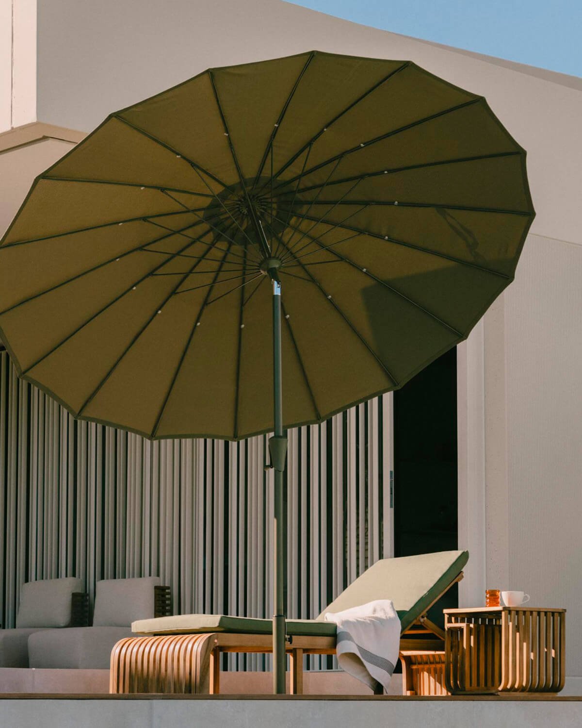 Parasol de Jardin et Terrasse (Ø250 cm) Somer, image de la gelerie 2