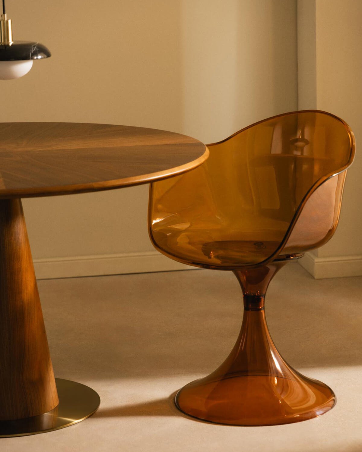 Pack 4 Chaises de Salle à Manger en Polycarbonate Pinhes, image de la gelerie 2