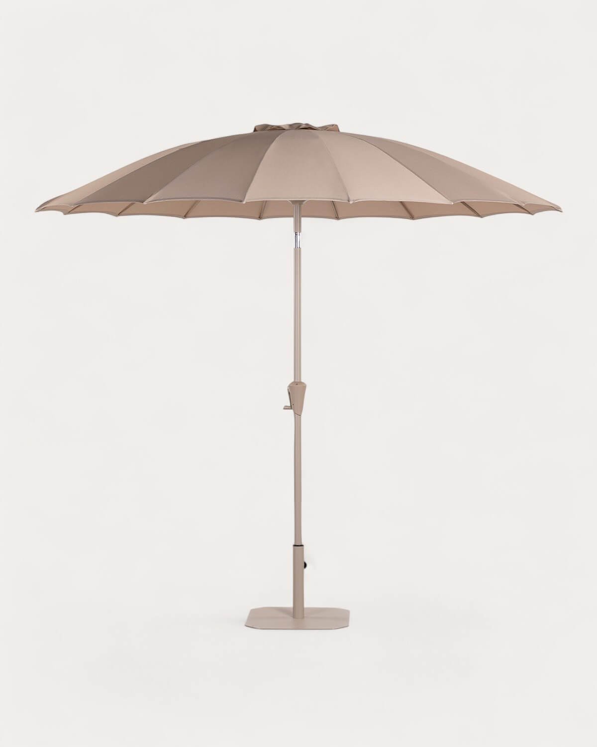 Pack Parasol de Jardin et Terrasse avec Pied de Parasol en Métal Somer, image de la gelerie 1