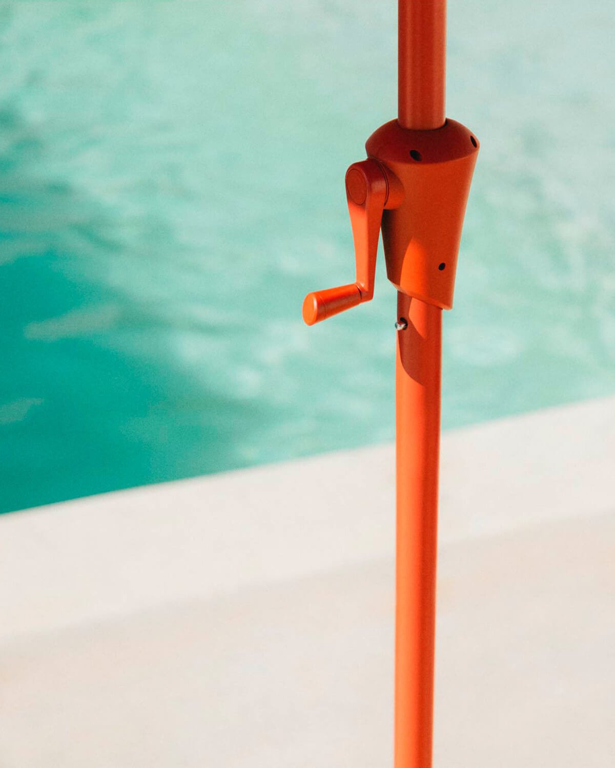 Pack Parasol de Jardin et Terrasse avec Pied de Parasol en Métal Somer, image de la gelerie 3