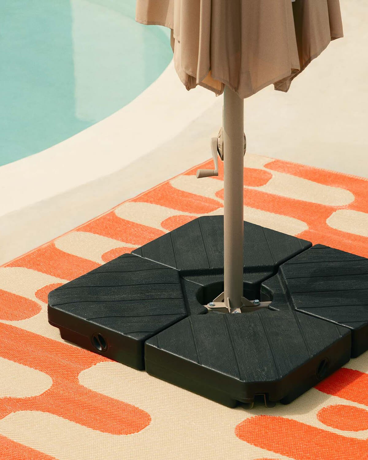 Pied de Parasol Rechargeable en Polyéthylène Breia, image de la gelerie 2