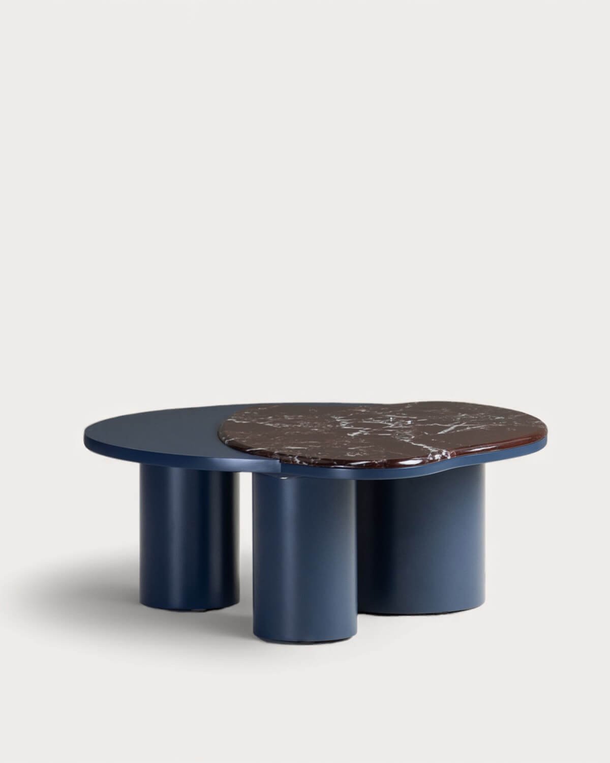 Table Basse en Marbre et Bois (80x73 cm) Zenia, image de la gelerie 1