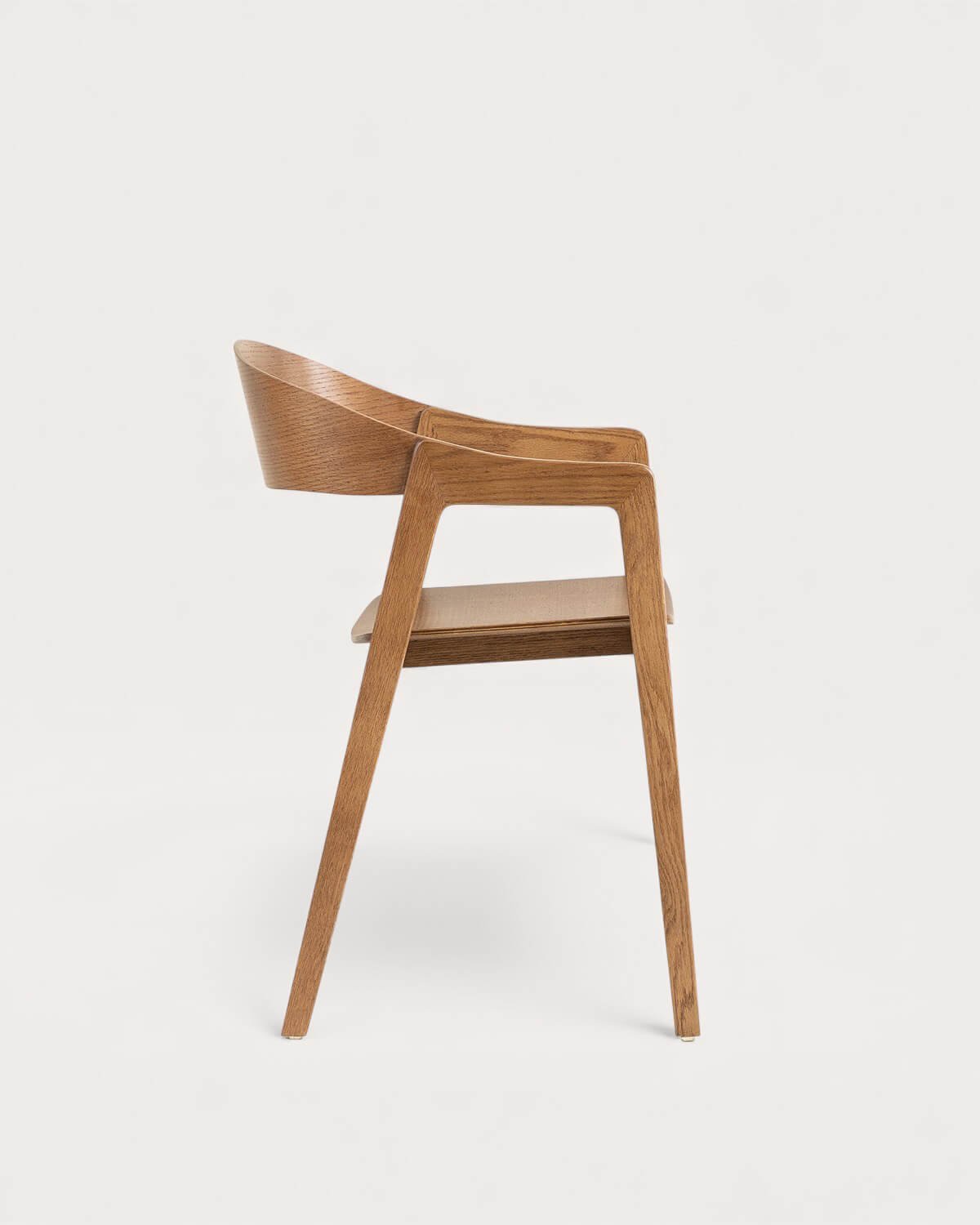 Pack de 4 Chaises de Salle à Manger en Chêne avec Accoudoirs Laly, image de la gelerie 2