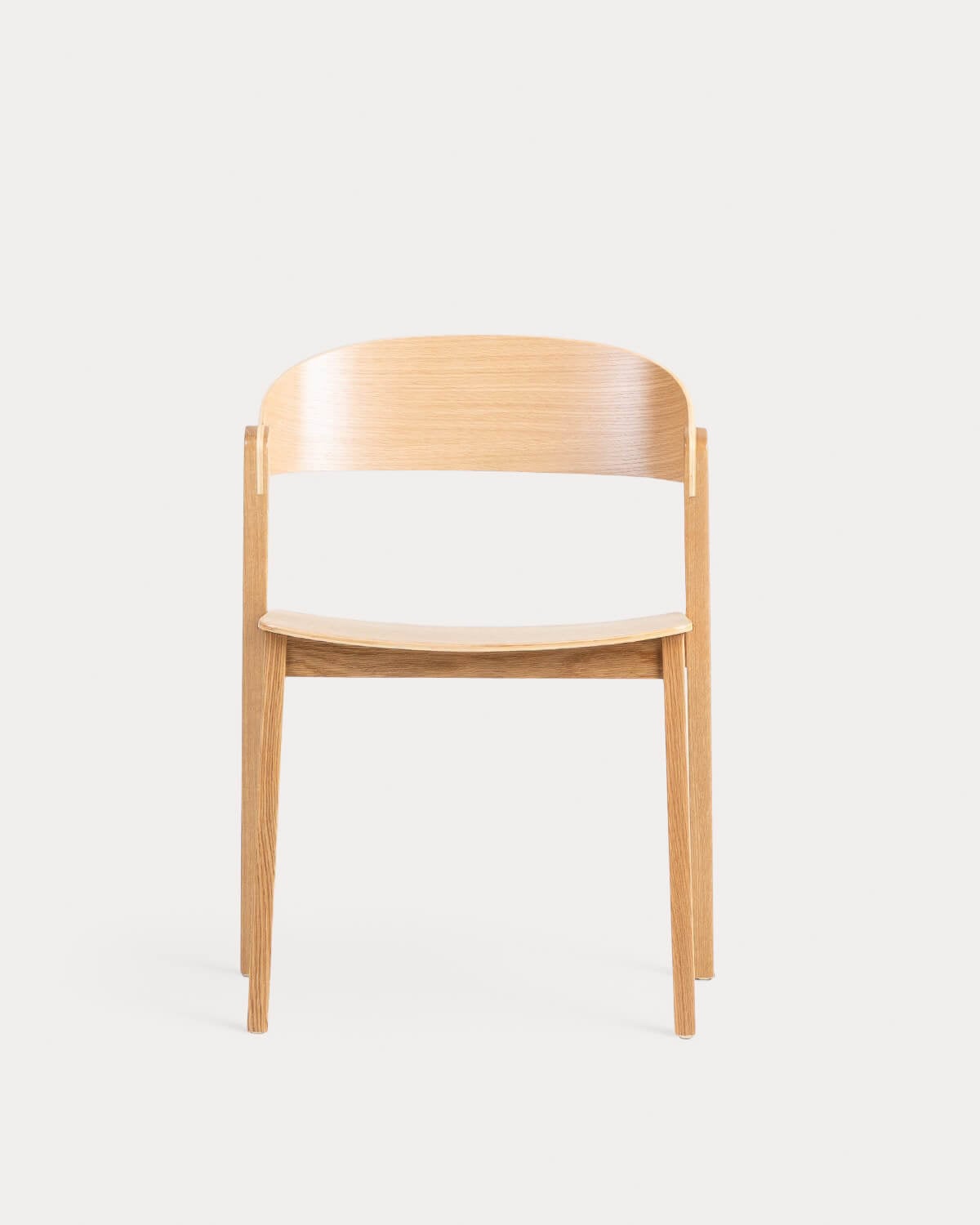 Pack de 2 Chaises de Salle à Manger en Bois Oak Laly, image de la gelerie 5