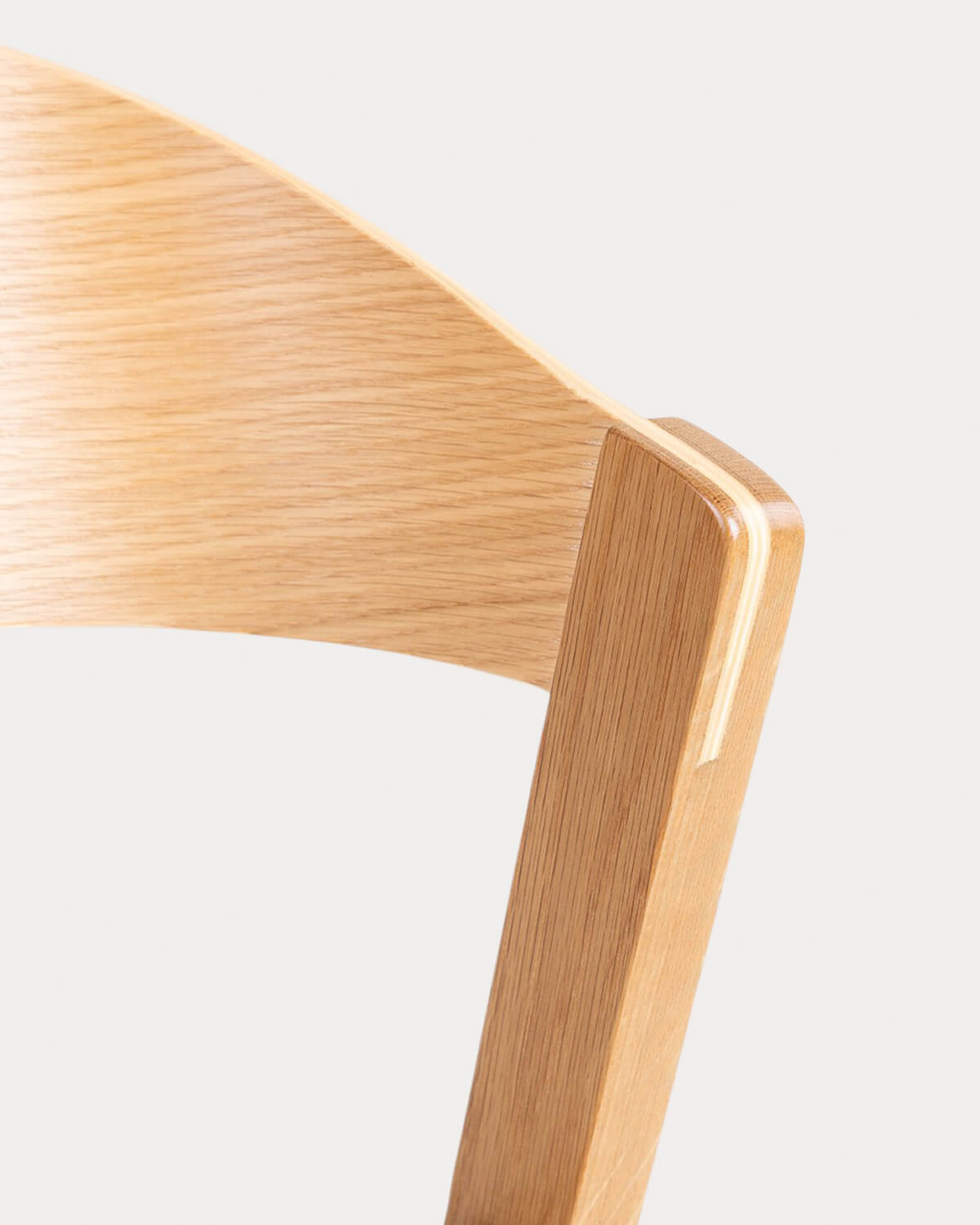 Pack de 4 Chaises de Salle à Manger en Bois Oak Laly, image de la gelerie 8