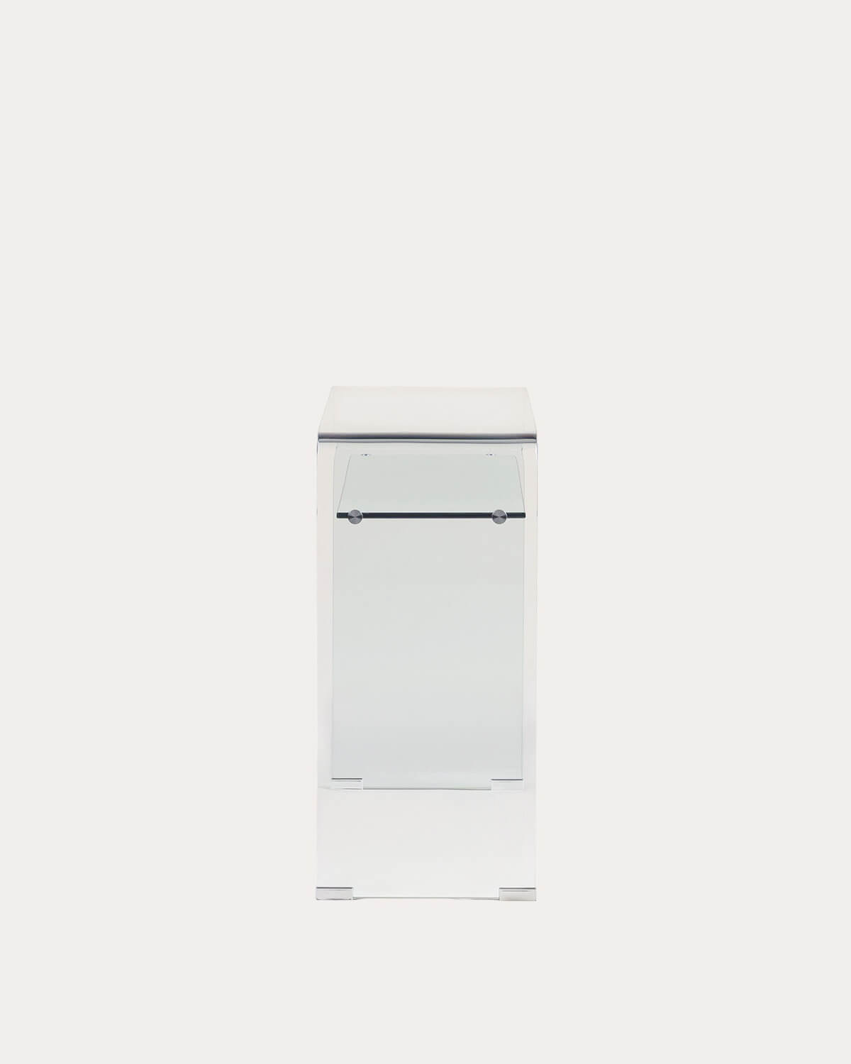 Console d’entrée rectangulaire 110x36 cm en verre trempé Endil, image de la gelerie 4