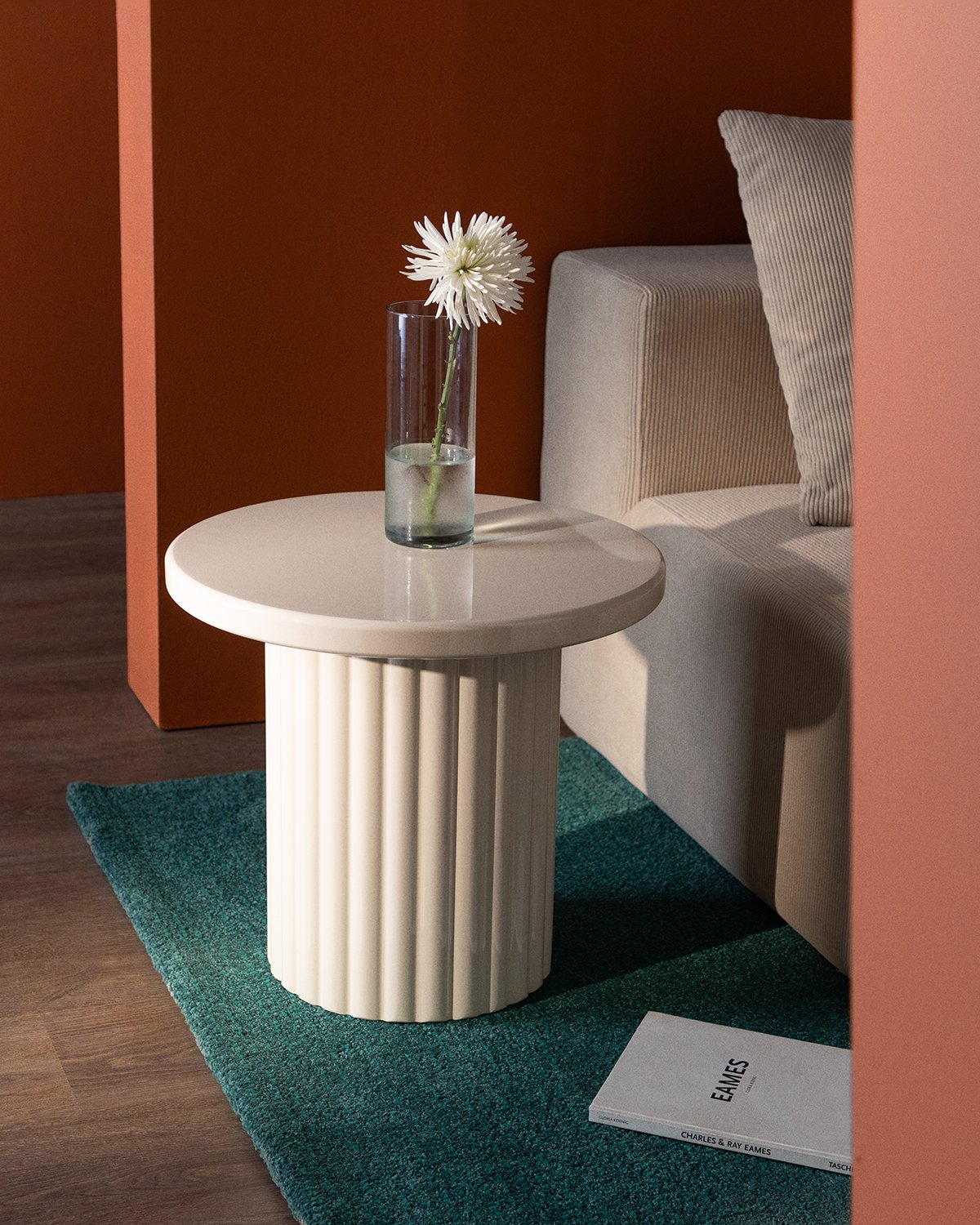 Table d'Appoint Ronde en Bois (Ø50 cm) Dewey , image de la gelerie 2