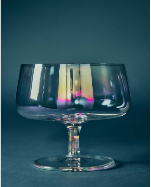 Pack de 4 Verres à Champagne et Cava en Verre irisé Odin