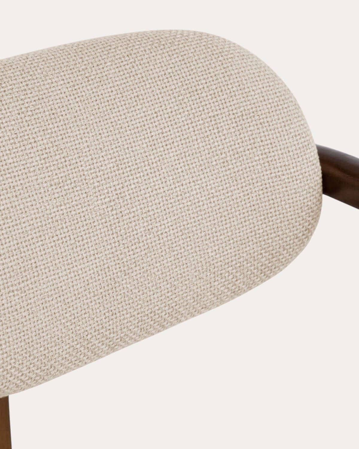 Chaise de Salle à Manger en Bois d'Hévéa et Tissu Vitier, image de la gelerie 7