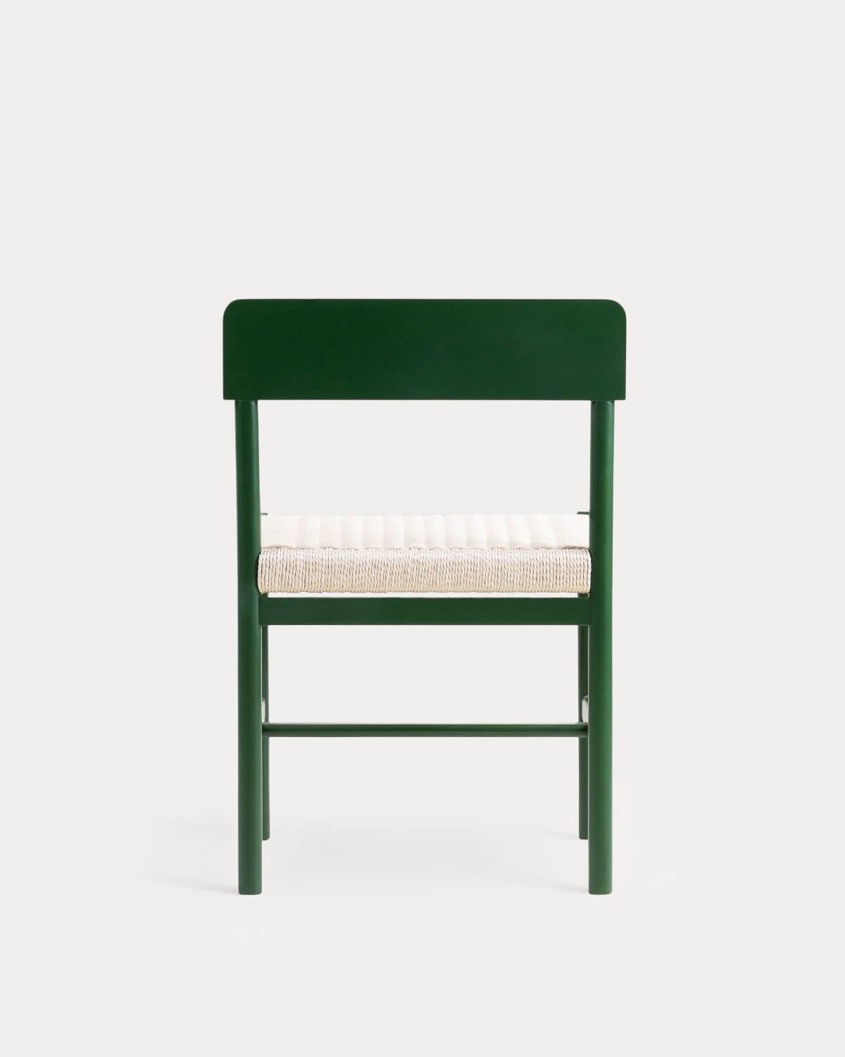 Chaise de Salle à Manger en Bois et Rotin Paula, image de la gelerie 3