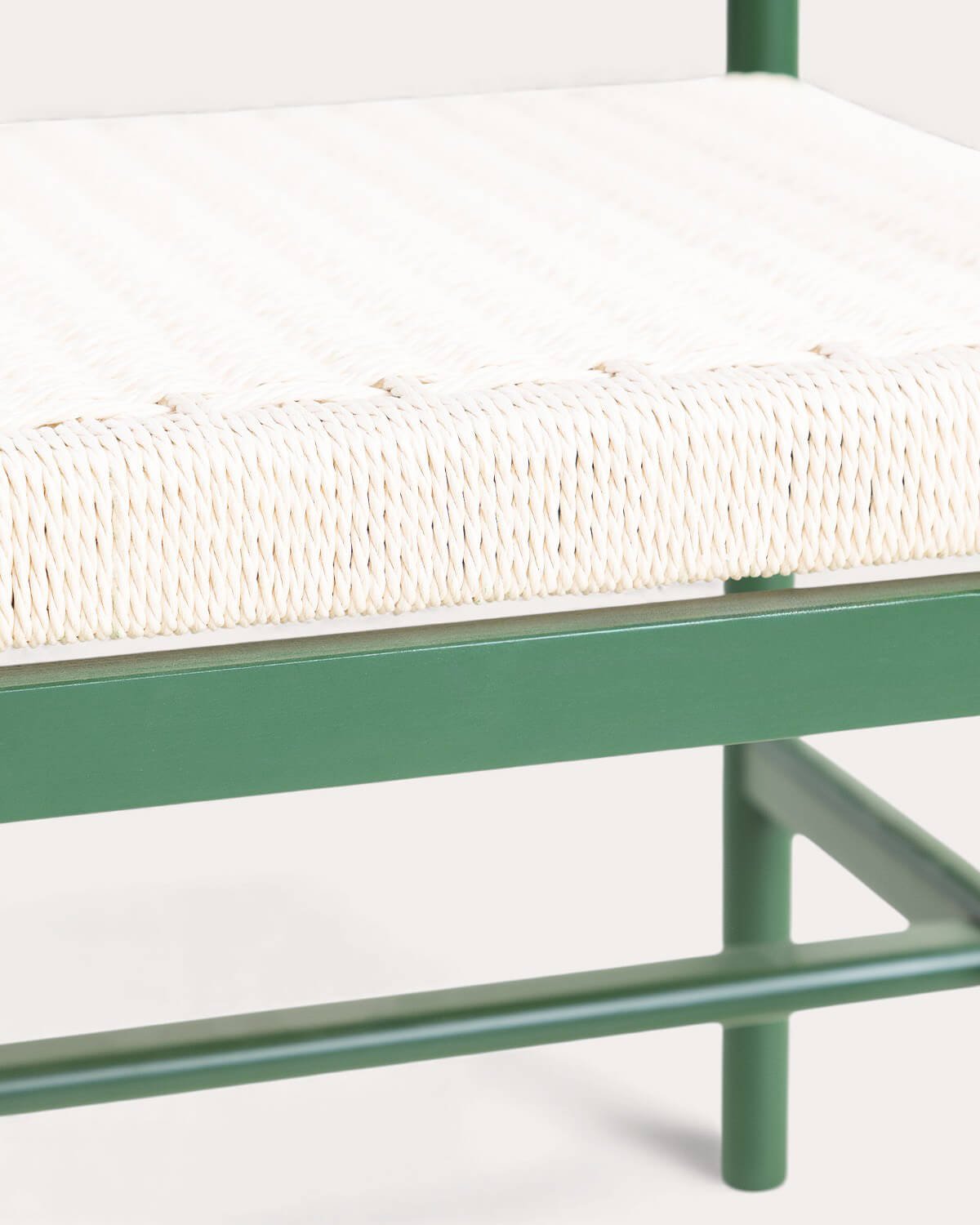 Chaise de Salle à Manger avec Accoudoirs en Bois et en Rotin Paula, image de la gelerie 6