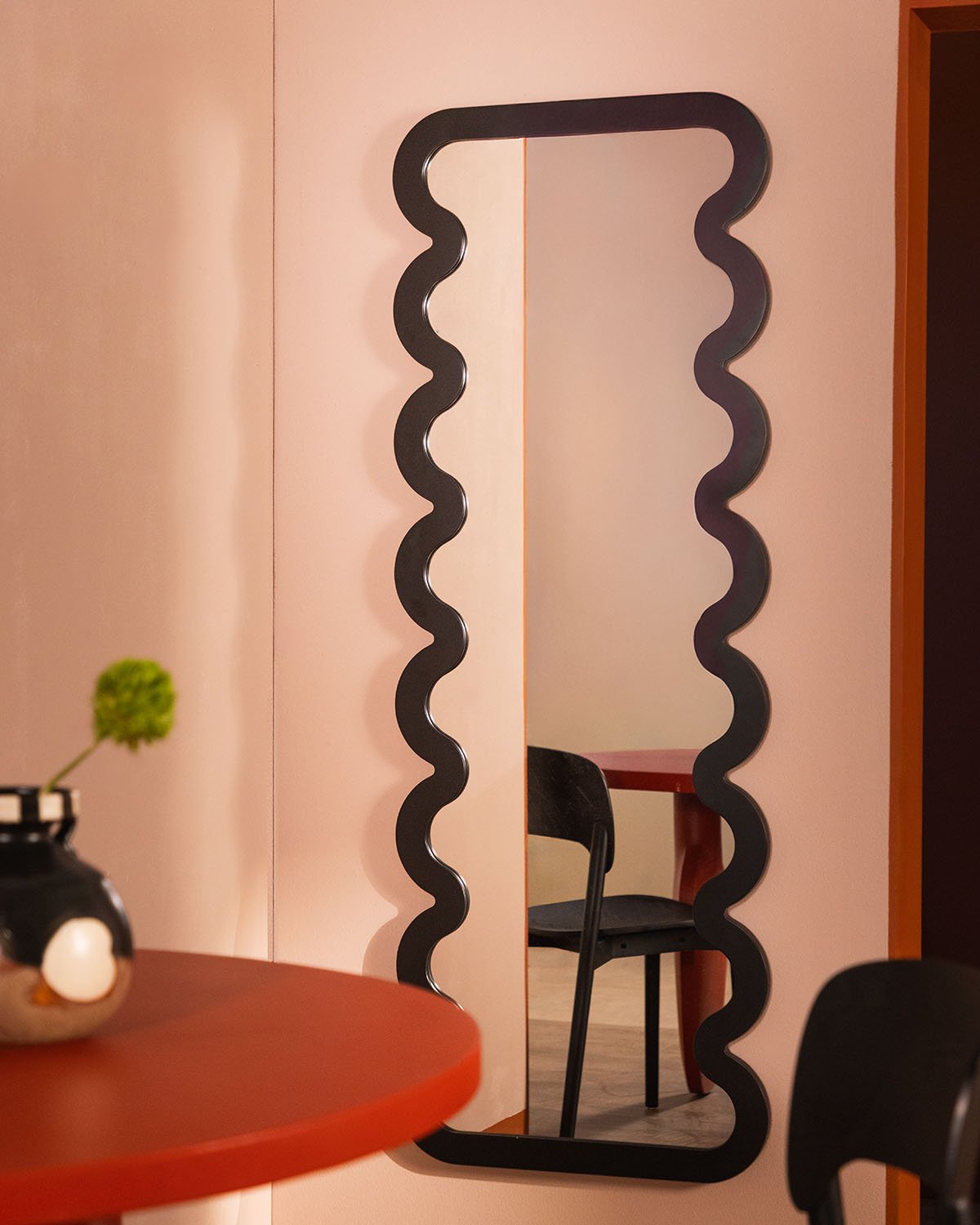 Miroir Mural en Bois (165x60 cm) Derek, image de la gelerie 2