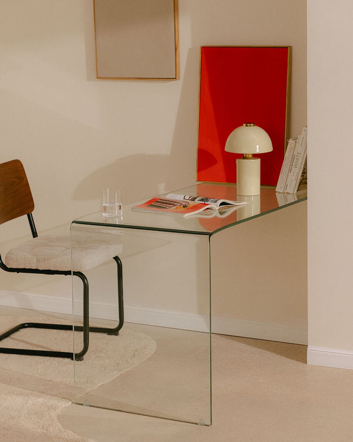 Bureau en Verre Trempé Iris, image de la gelerie 2