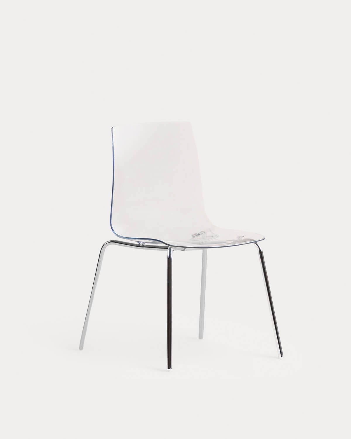 Pack 2 Chaises de Salle à Manger en Polycarbonate et Métal Samay, image de la gelerie 1