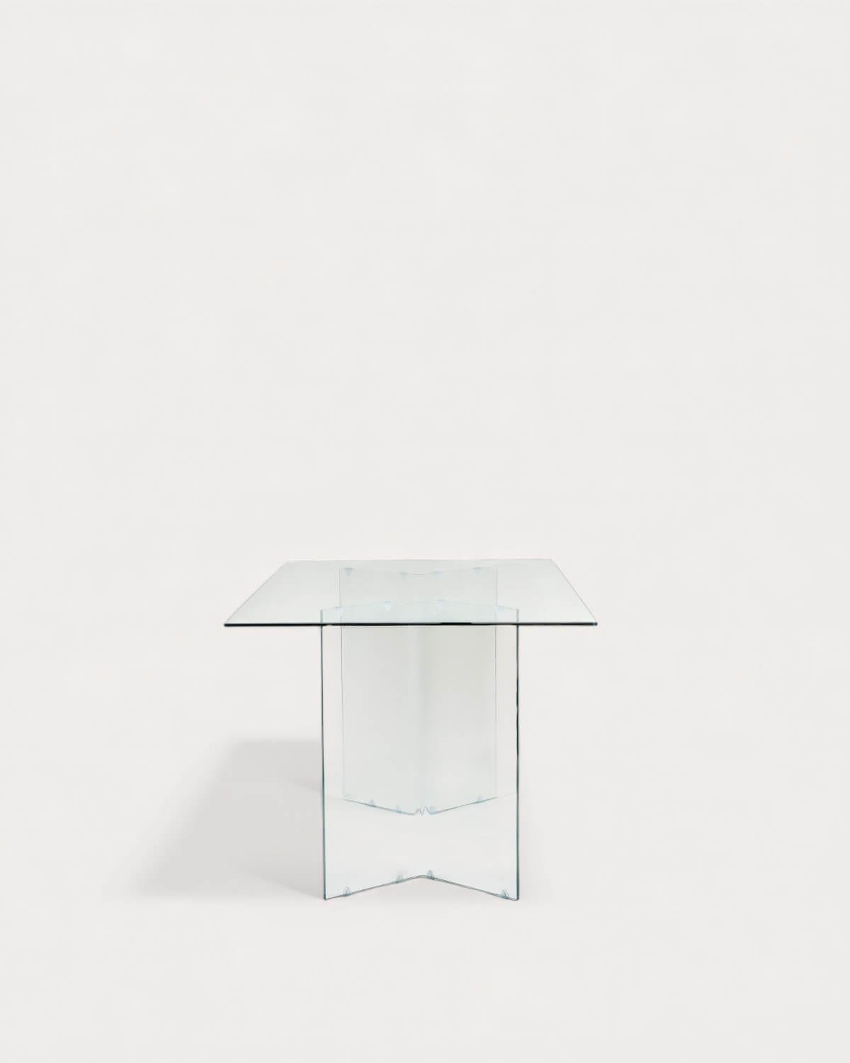 Table de Salle à Manger Rectangulaire en Verre Trempé (180x90 cm) Kamil, image de la gelerie 4