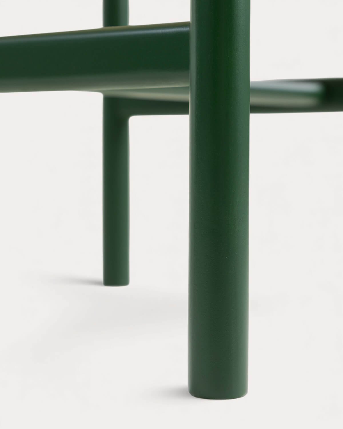 Pack 4 Chaises de Salle à Manger en Bois et Rotin Paula, image de la gelerie 10