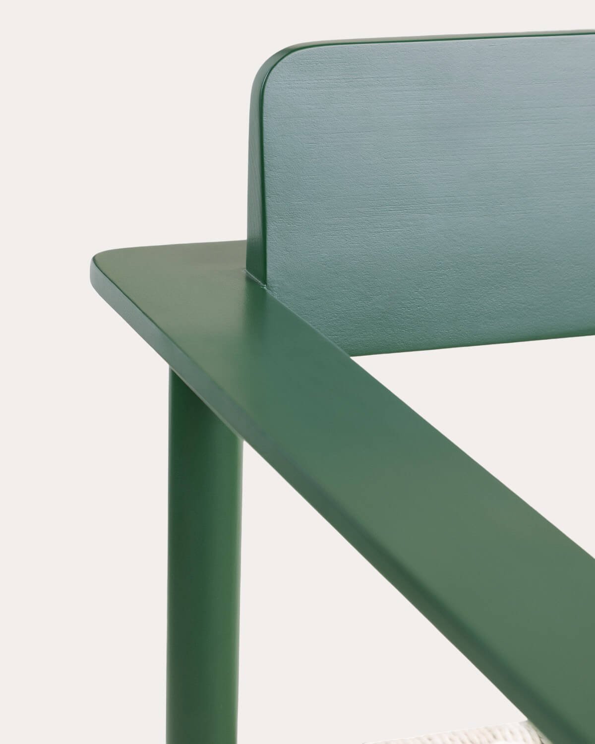 Chaise de Salle à Manger avec Accoudoirs en Bois et en Rotin Paula, image de la gelerie 5