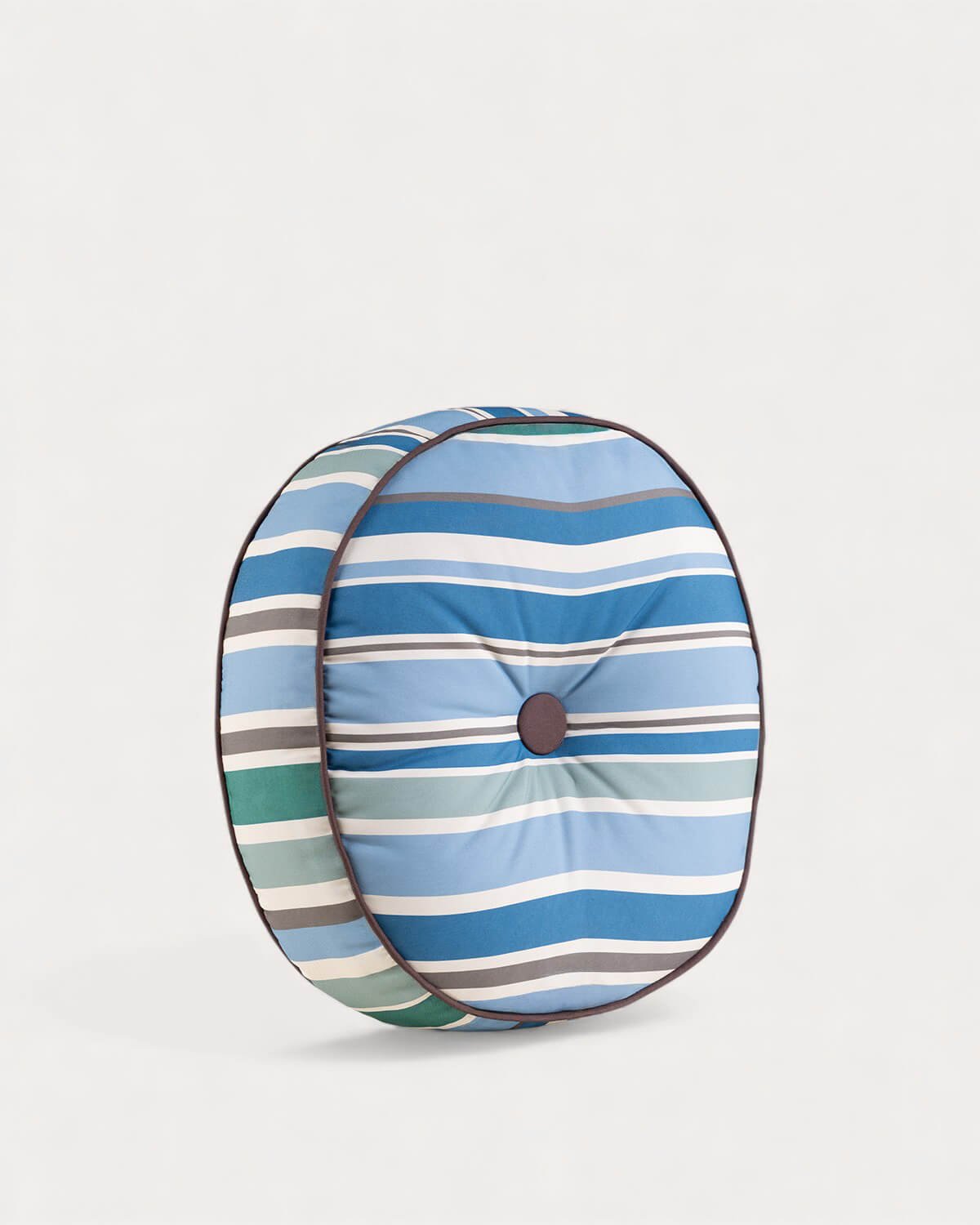 Coussin Rond d'Extérieur en Tissu (Ø40 cm) Edimbra, image de la gelerie 1