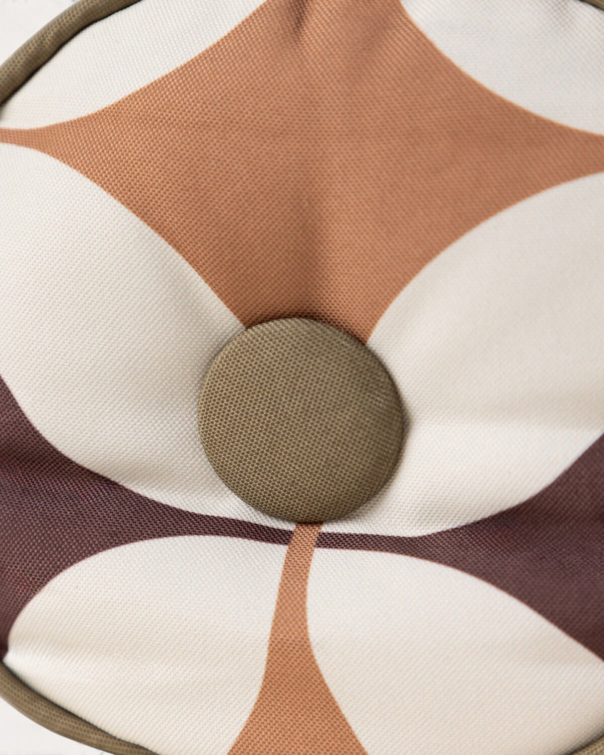 Coussin Cylindrique d'Extérieur en Tissu (60x15 cm) Edimbra, image de la gelerie 3