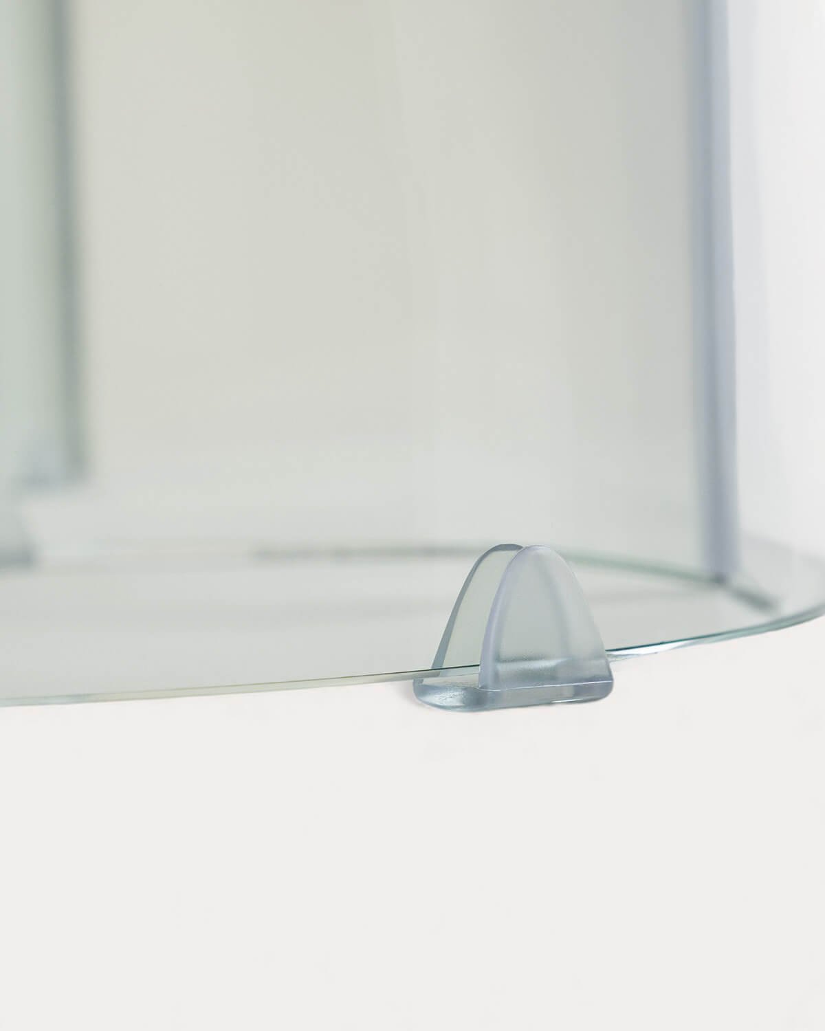 Table Basse Ovale en Verre Trempé (120x60 cm) Kolu, image de la gelerie 8