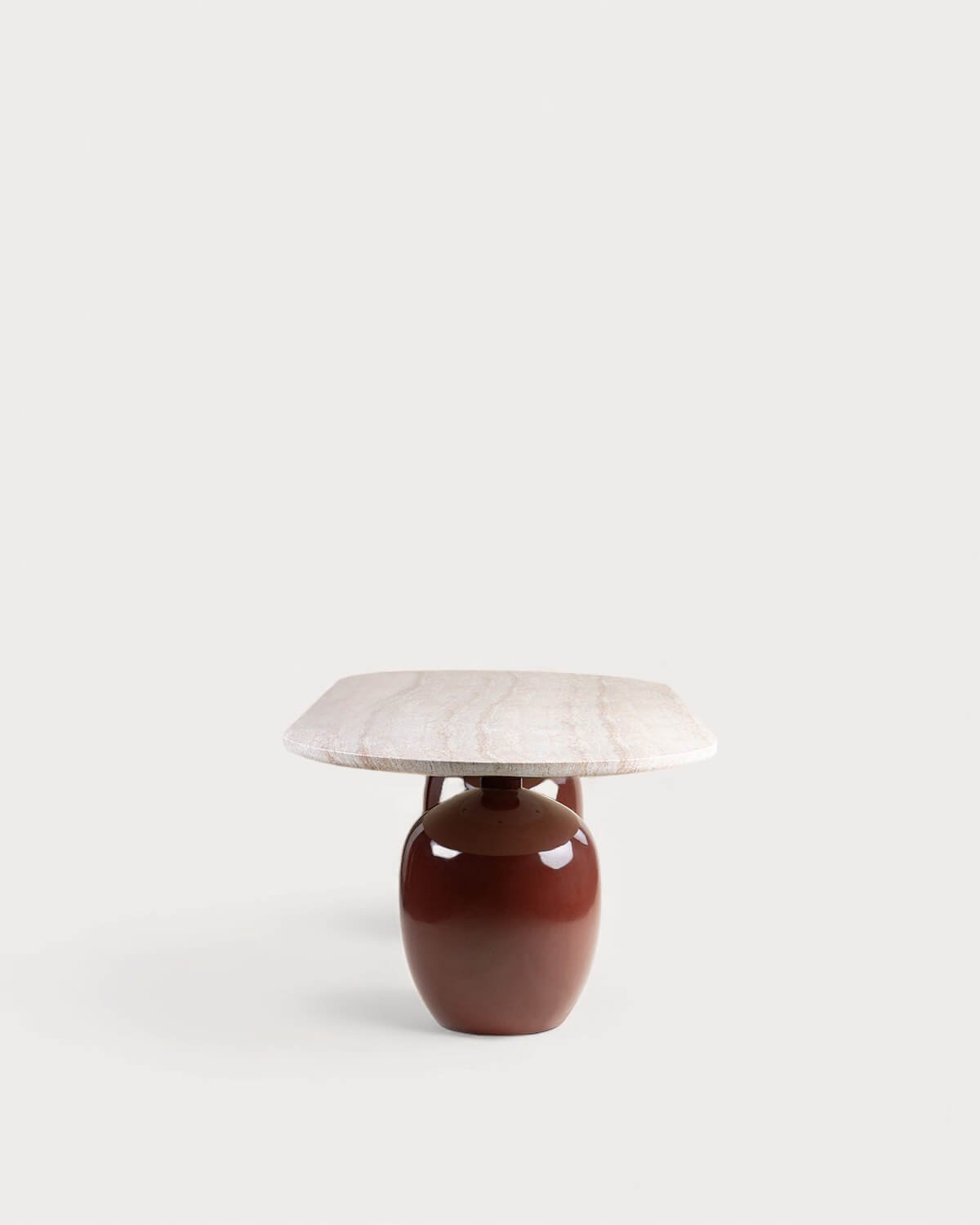 Table Ovale d'Extérieur en Ciment (245x110 cm) Uxue, image de la gelerie 2