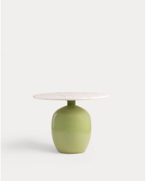 Table à Manger Ronde en Ciment (Ø120 cm) Uxue