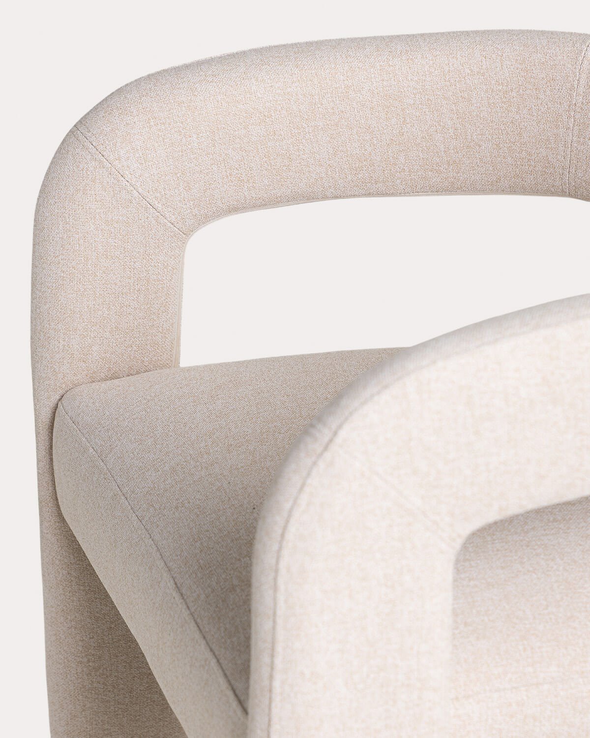 Pack de 2 Chaises de Salle à Manger en Tissu Winsi, image de la gelerie 6