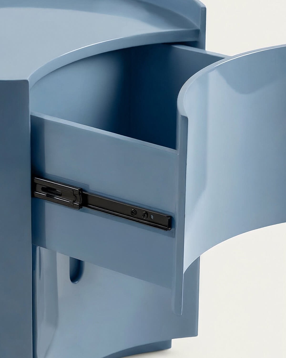 Table de Chevet en Bois avec 2 Tiroirs (50x42 cm) Karyna, image de la gelerie 6