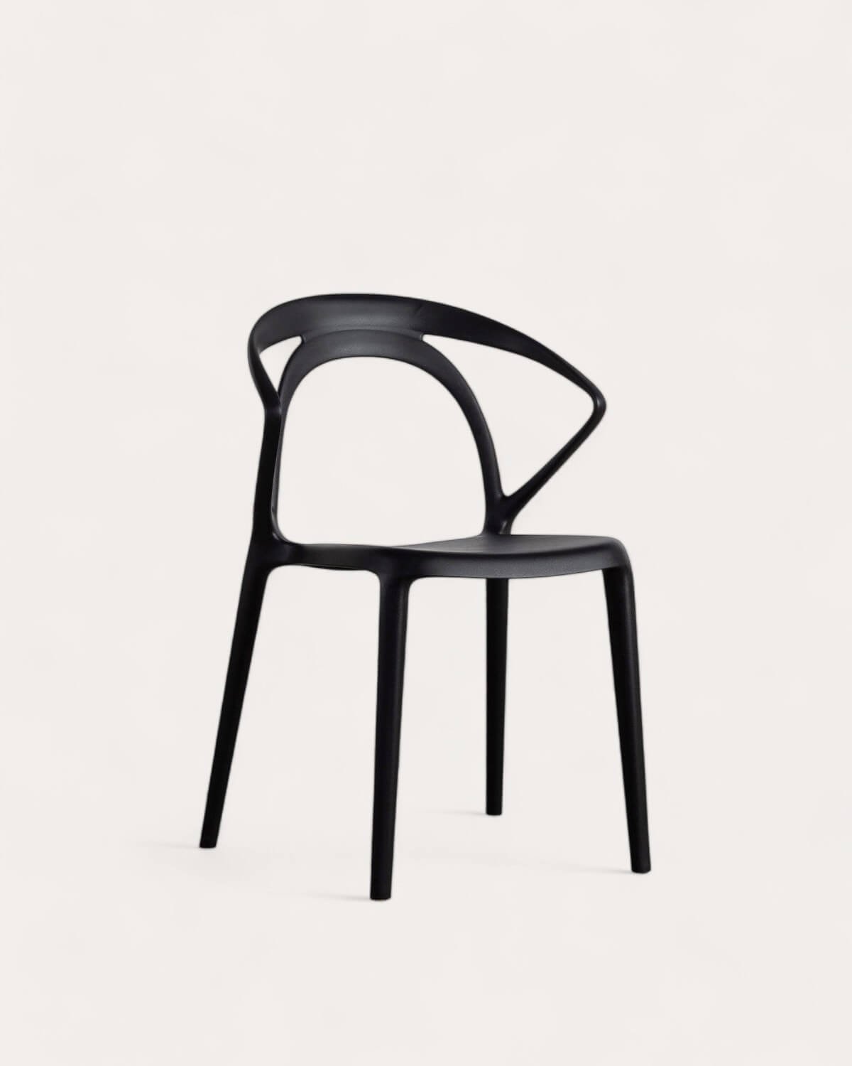 Pack 4 Chaises Erdy en polypropylène pour l'extérieur, image de la gelerie 1