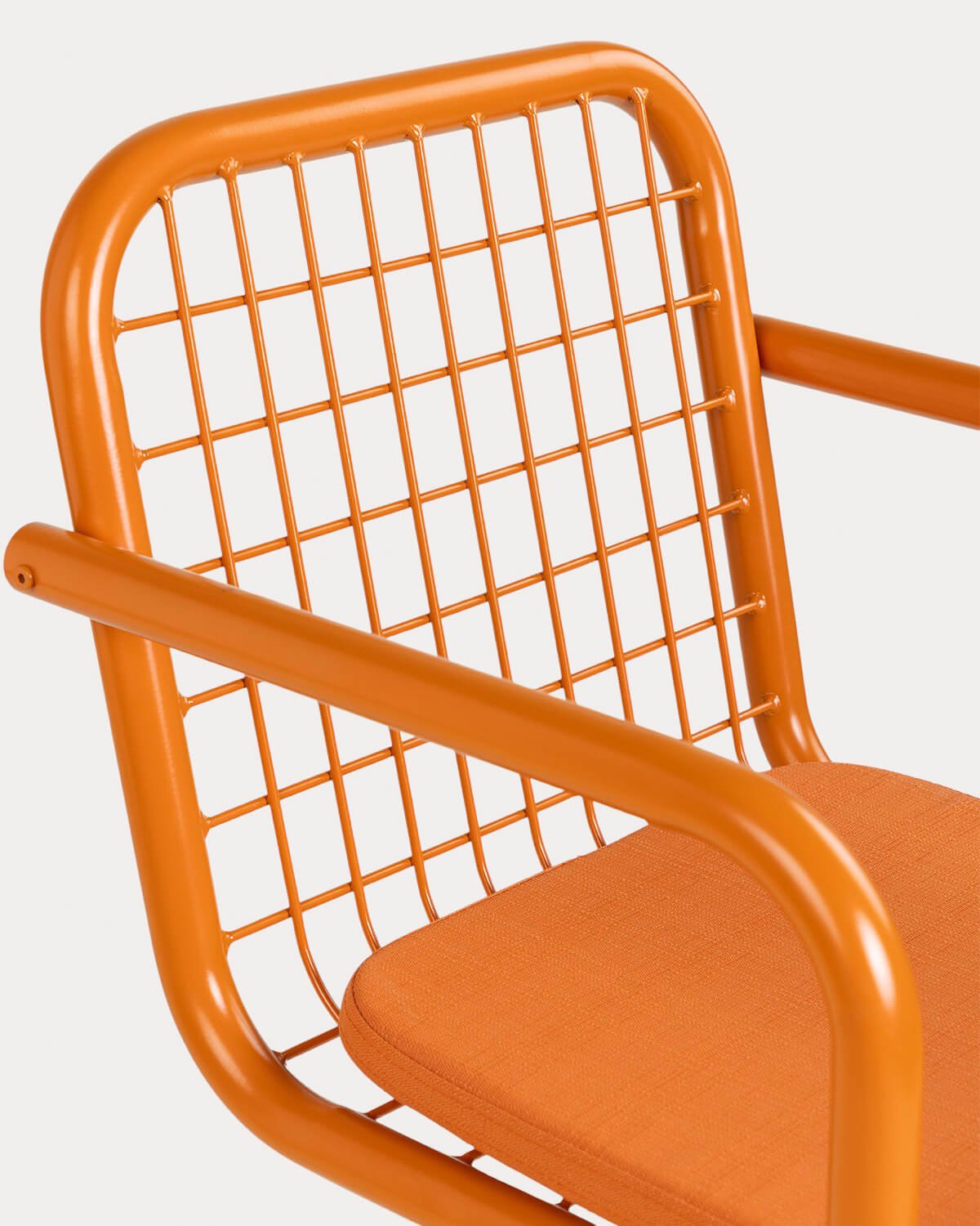 Chaise de Salle à Manger avec Accoudoirs en Métal Biaritz, image de la gelerie 7