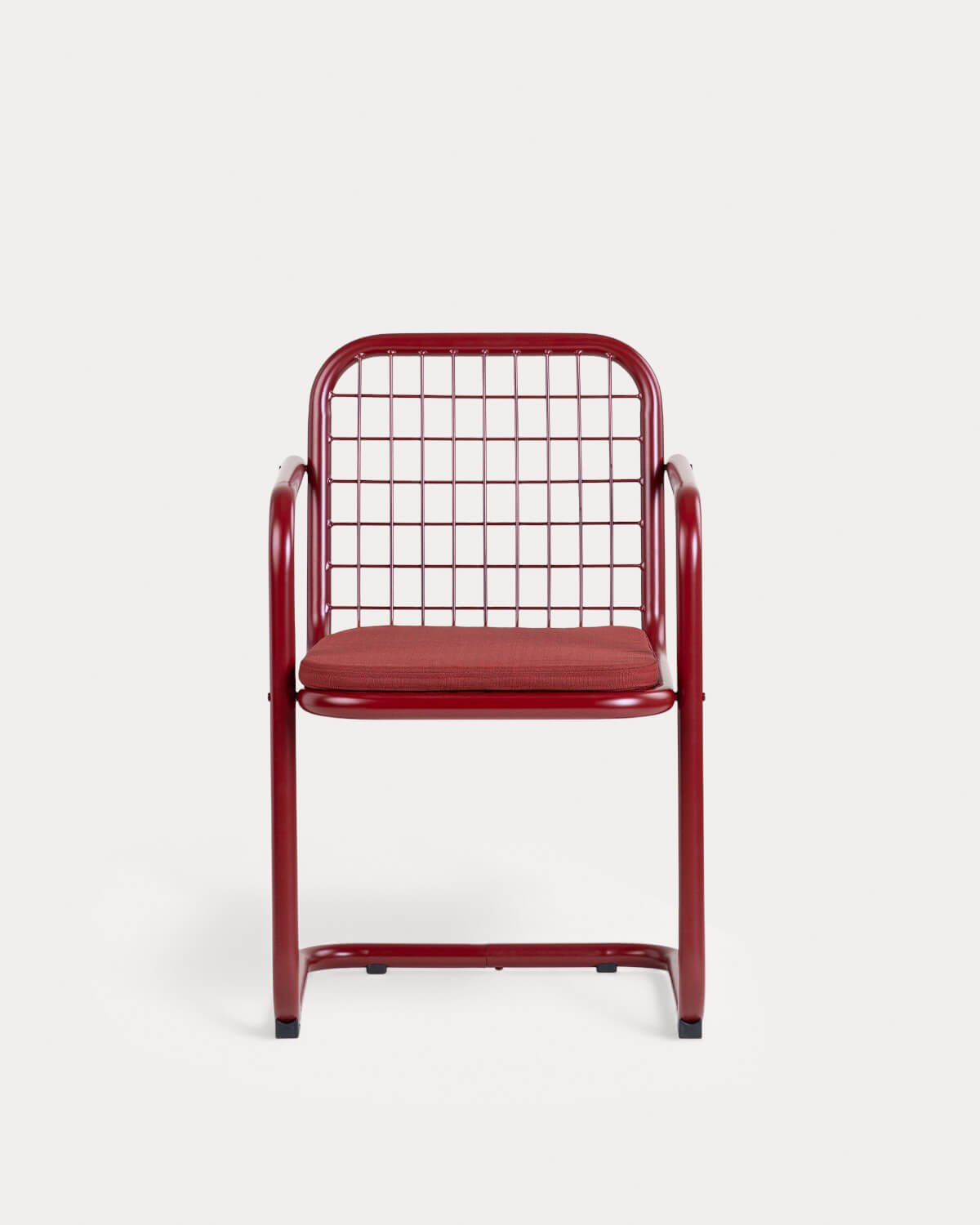 Pack de 4 Chaises de Salle à Manger en Métal avec Accoudoirs Biaritz, image de la gelerie 4