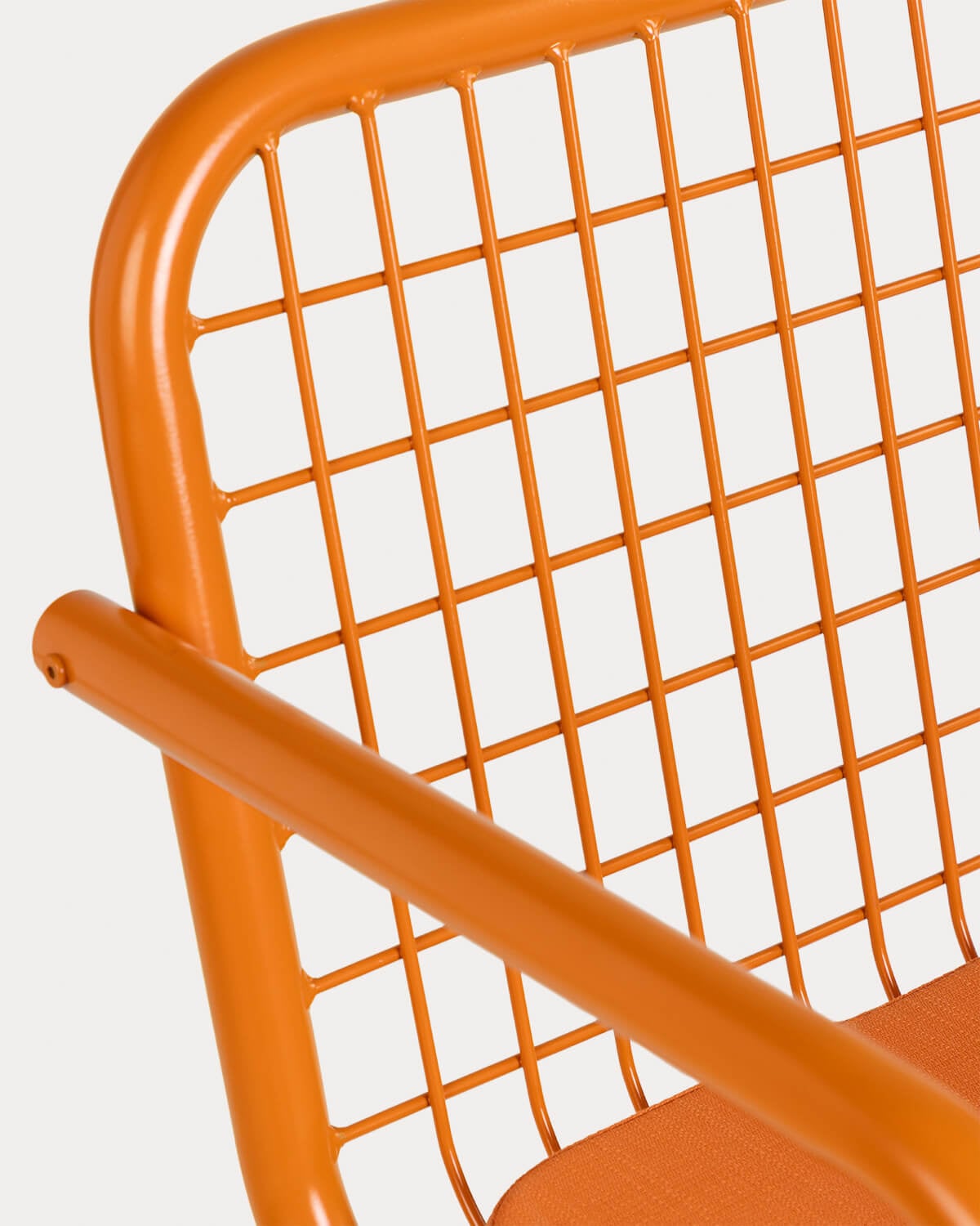 Pack de 4 Chaises de Salle à Manger en Métal avec Accoudoirs Biaritz, image de la gelerie 9