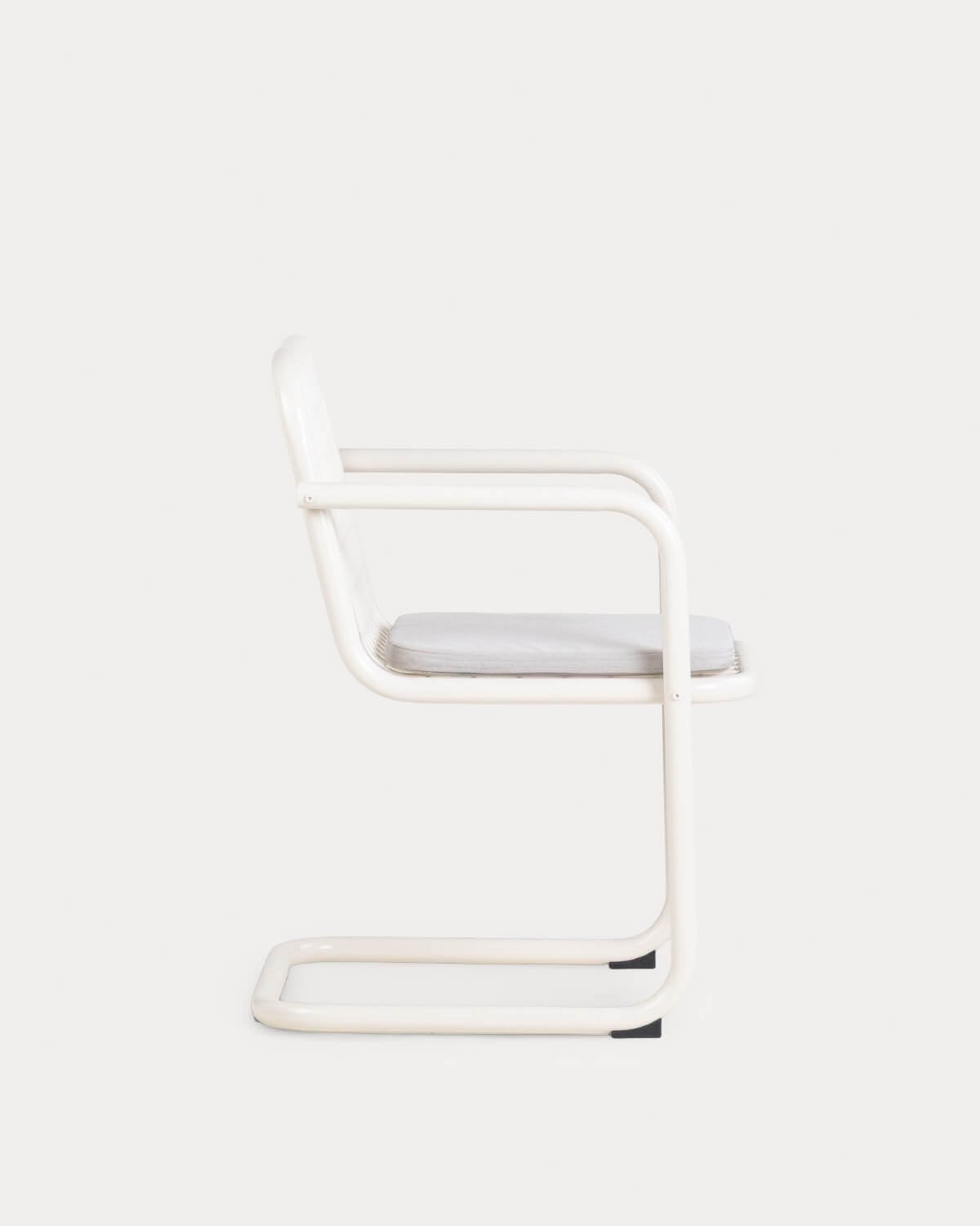 Pack de 4 Chaises de Salle à Manger en Métal avec Accoudoirs Biaritz, image de la gelerie 4