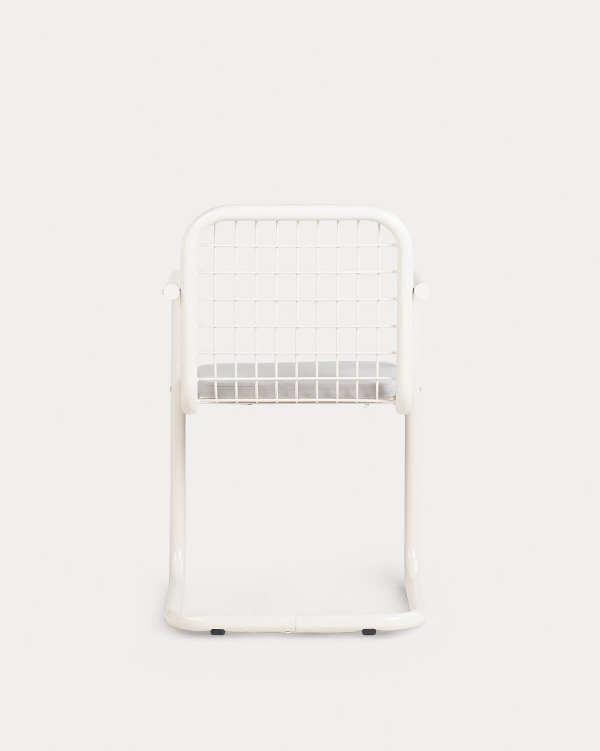 Pack de 4 Chaises de Salle à Manger en Métal avec Accoudoirs Biaritz, image de la gelerie 5