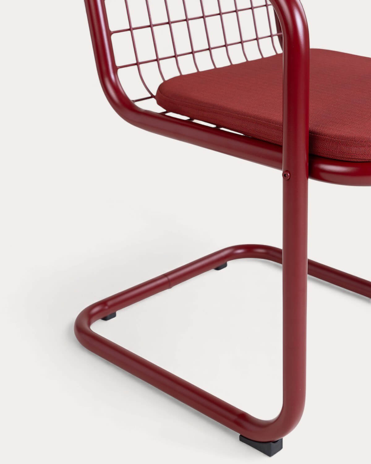 Pack 4 Chaises d'Extérieur avec Zccoudoirs en Métal Biaritz, image de la gelerie 6