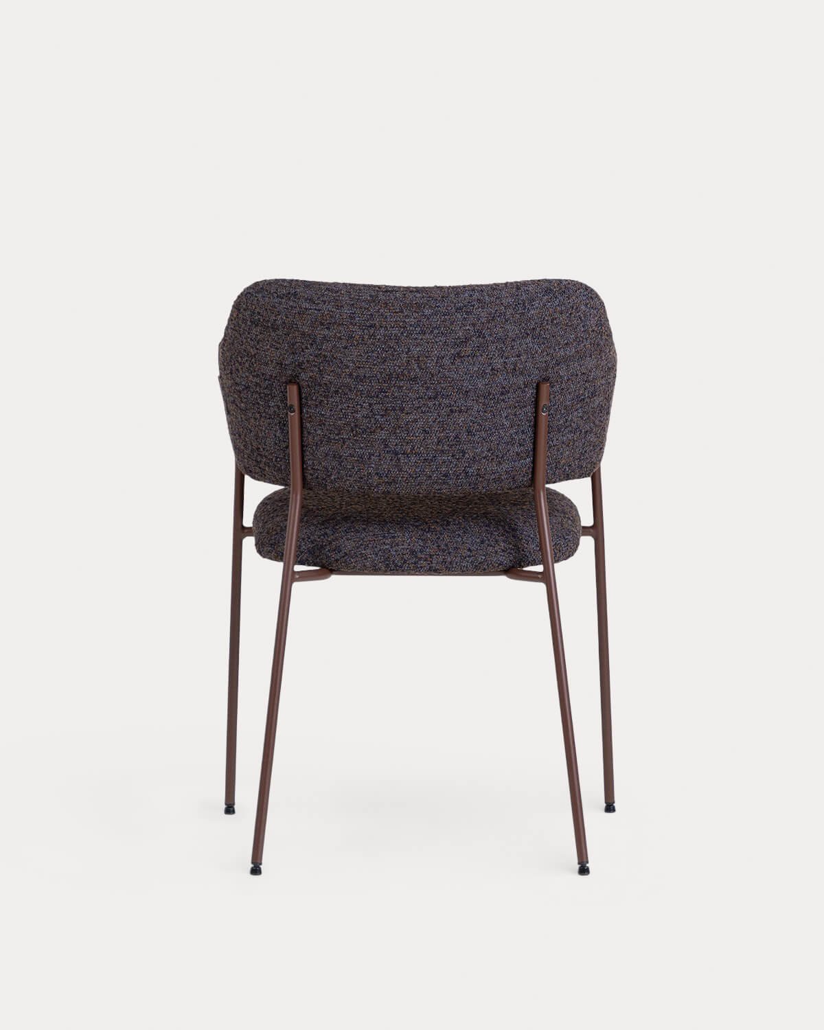 Pack 2 Chaises de Salle à Manger avec Accoudoirs en Tissu et Métal Stana, image de la gelerie 5